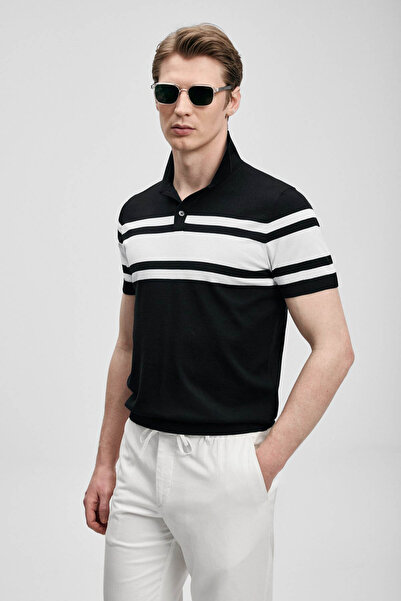 Lufian Μπλουζάκι Brando Black Ανδρικό 111090141