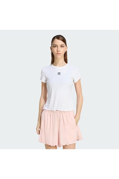 adidas Essentials Scalloped Edge Baby Women's T-Shirt