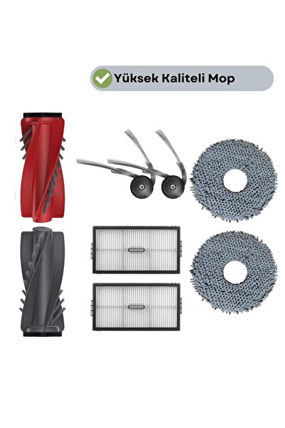 robotyedek Σετ σφουγγαρίστρας με φίλτρο Hepa συμβατό με Roborock Saros 20 - 7...