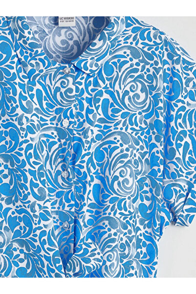 LC Waikiki Κοριτσίστικο πουκάμισο με εκρού σχέδιο