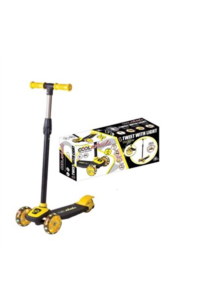 Nextohaps Toys سكوتر تويست ثلاثي العجلات مع إضاءة 3+ SARI 3 TEKER