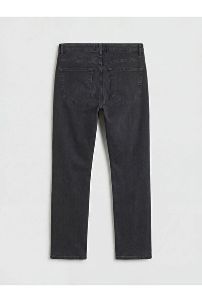 LC Waikiki Γκρι 779 Ανδρικό τζιν παντελόνι κανονικής εφαρμογής