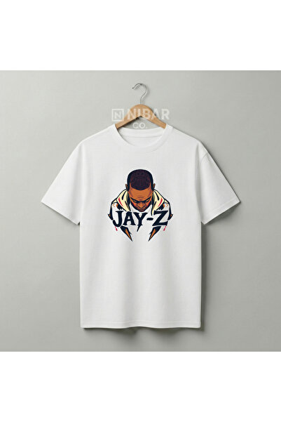 Grafftee Clothing تي شيرت جاي زي فينتاج راب من القطن الفاخر للجنسين