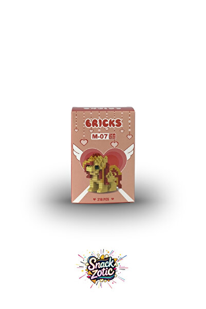 Bricks Snackzotic Unicorn (Tek Boynuzlu At) Temalı 3D Mikro Blok Figür - 216 ...