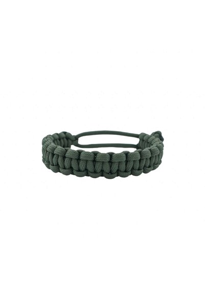 KORDAK Adjustable Khaki Paracord Bracelet M1 - Survival Bracelet