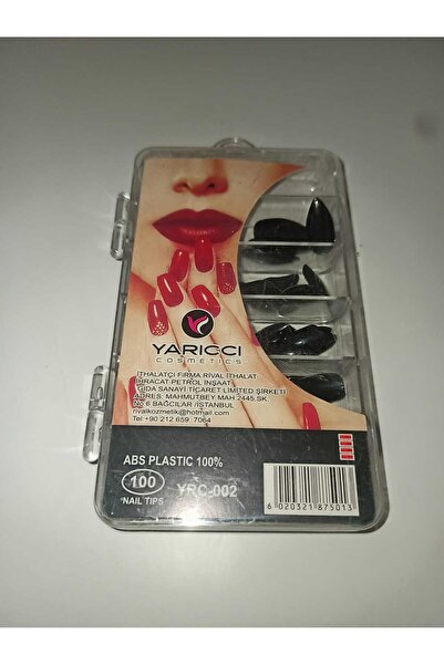 Yarıccı Cosmetics 100 Adet Salon Tipi Takma Tırnak Seti Profesyonel Kullanım