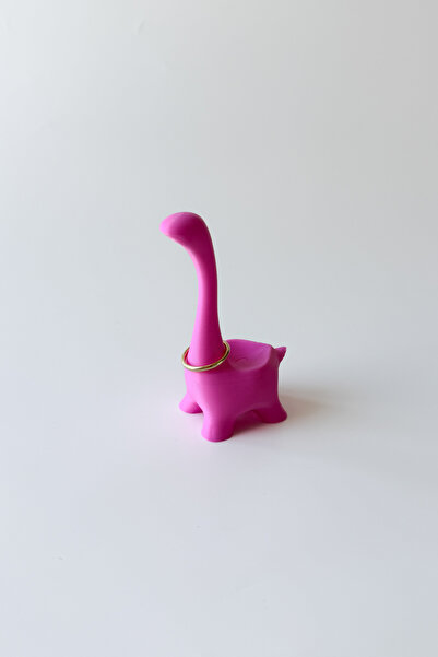 sin istanbul Mini Dinazor Yüzüklük Pembe