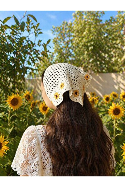 RETROGO Vintage Knitted Bandana
