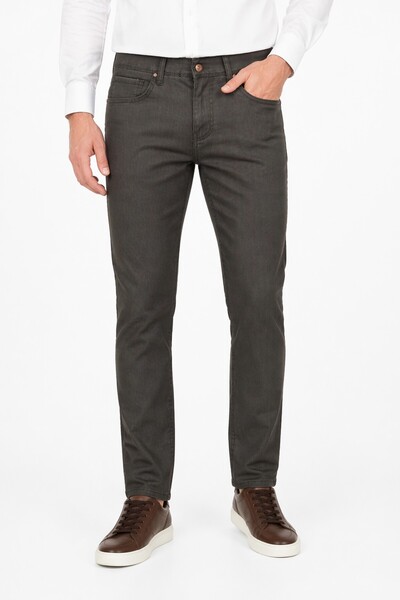 DYNAMO Ανδρικό παντελόνι από καμβά με 5 τσέπες Comfort Fit BGL-ST05359