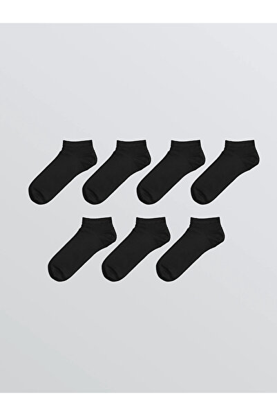 LC Waikiki LCW ACCESSORIES Μαύρες ανδρικές κάλτσες από μπαμπού, συσκευασία 7 ...