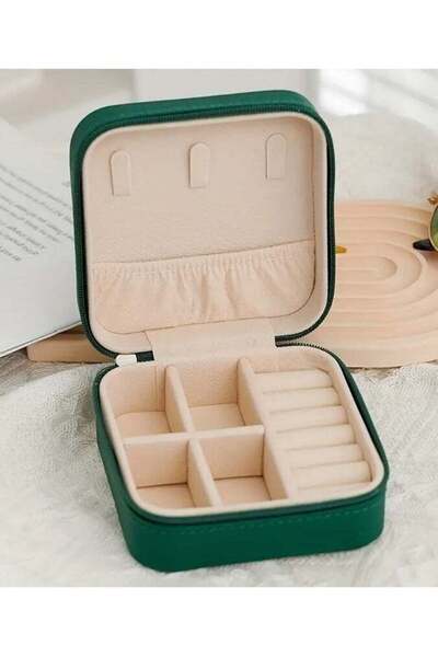 Ucanbe A Travel Jewelry Box Suitable for Necklaces, Earrings, And Rings, Spec...