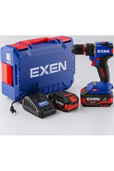 EXEN EN 274 DS 21V 4Ah 70N.m KÖMÜRSÜZ DARBELİ ŞARJLI