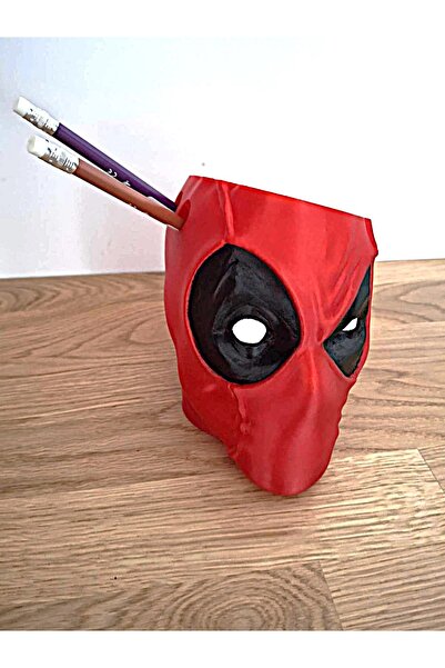 stdeta Deadpool Tasarım Dekoratif Çok Amaçlı Kalemlik