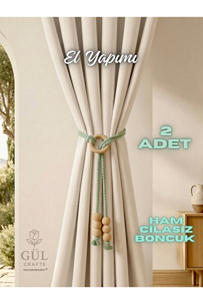 MACROMEKİDS 2 Pieces of Bohemian Style Curtain Ties - Decorative Curtain Tie-...