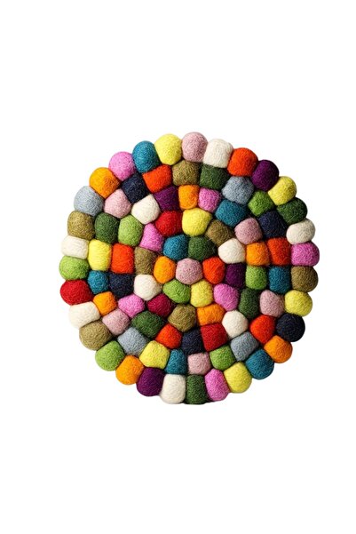 LWP Shop UK Handmade Keçe Bardak Altlığı 2’li