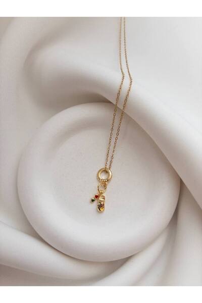 Minne Jewelry-Accessory قلادة على شكل شبشب - قلادة شبشب لطيفة - قلادة شبشب مل...