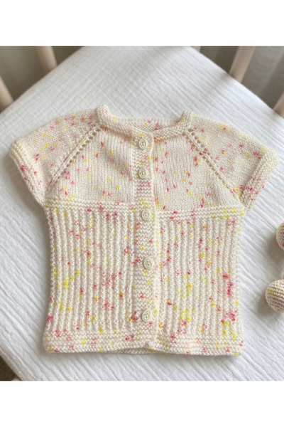 Hiciw El Örmesi Yelek || Bebek Yelek || "Nako Elit Baby" ile örülmektedir