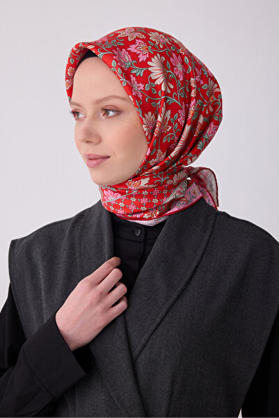 Belli Φουλάρι από καθαρό μετάξι με έθνικ σχέδιο - Άνοιξη-Καλοκαίρι 2026 (Τ) 4...