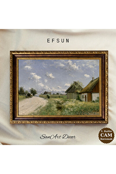 Sanart Vintage ζωγραφική με κορνίζα, ζωγραφική με λάδι, ζωγραφική με κορνίζα,...