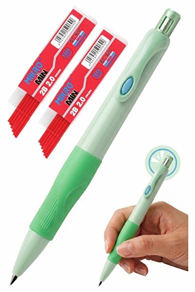 Artlantis Light Green Thick Tip Pencil 2.0 mm 1 Piece and 2.0 mm Thick Tip Re...