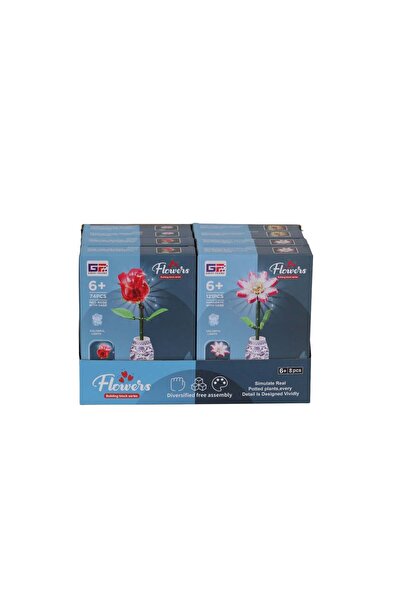 WOWMOMKIDS 123-992-996 كتلة زهور مثقوبة من 8 قطع (،.)