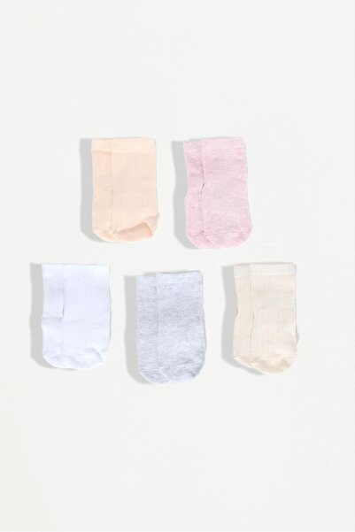LEFTIES Kaymaz uzun çorap (5'li Pack)