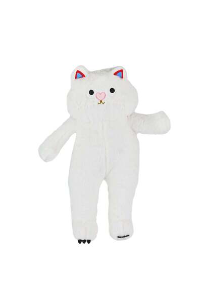 ALVERA COLLECTION 4806 Plush Long Cat 55 cm White-My Friend Toys