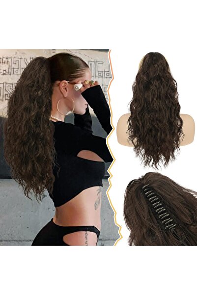 Barsdar BARS DAR 45 εκ. Μακριά Σγουρή Κυματιστή Συνθετική Επέκταση Αλογοουράς...