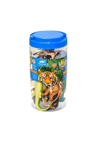 ALVERA COLLECTION Sh-D6401 Wild Animal Play Set 23 Cm-Vardem