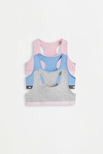 LEFTIES Pack 3 spor sütyeni