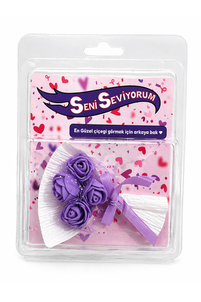 hediye Hot Flowers Çiçek Aynalı Çok Güzelsin Yazılı Kutusu