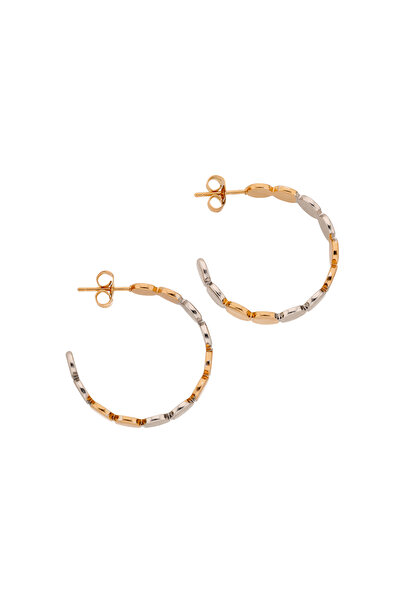 usha white label Σκουλαρίκια κρίκοι