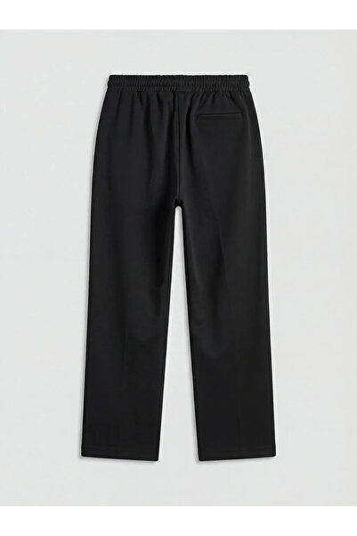LC Waikiki Μαύρο ανδρικό παντελόνι Standard Fit