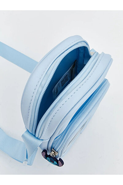 LC Waikiki Τσάντα ώμου για κορίτσια με στάμπα μπλε Lilo and Stitch