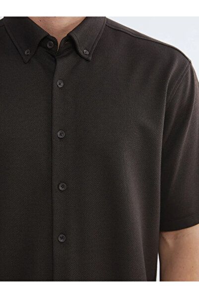 LC Waikiki Brown Regular Fit Men's Shirt