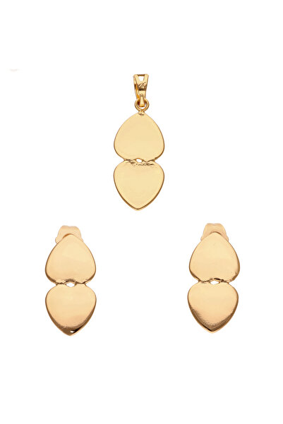 myMo Σετ από ζευγάρι σκουλαρίκια και μενταγιόν
