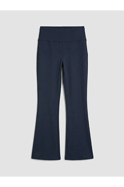 LC Waikiki Γυναικείο αθλητικό κολάν σε ισπανικό στυλ με ελαστική μέση σε μπλε...