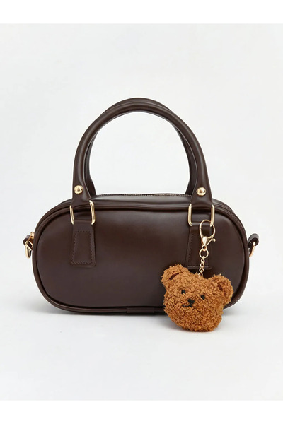 LC Waikiki Καφέ γυναικεία τσάντα ώμου