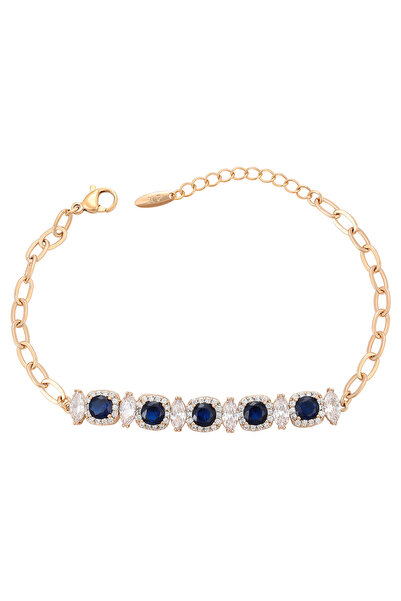 Faina Βραχιόλι αλυσίδα με κρύσταλλα