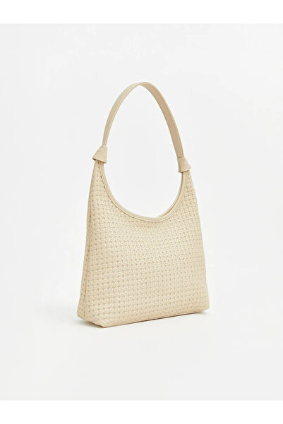 LC Waikiki Μπεζ γυναικεία τσάντα ώμου