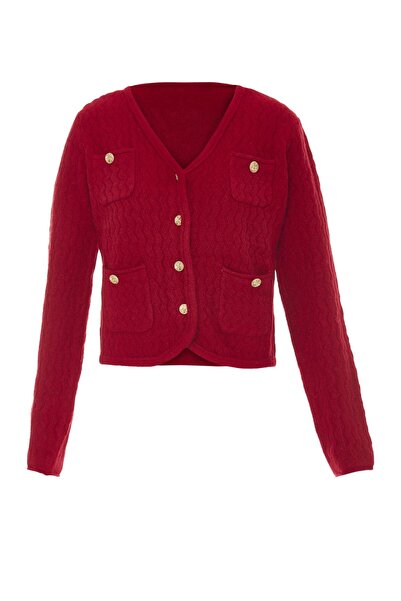CALEY Strickjacke
