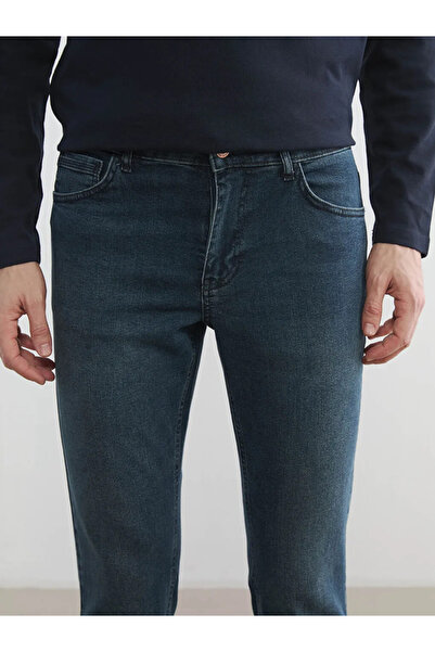 LC Waikiki Ανδρικό τζιν παντελόνι Green 779 Regular Fit