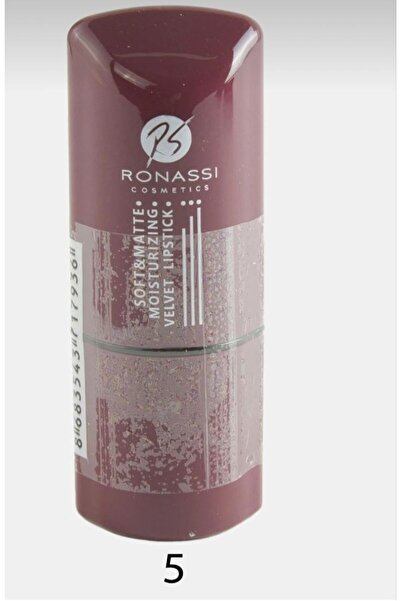 GÖZDEM BİJUTERİ Ronassi Cosmetics Matte Lipstick Kalıcı Mat Ruj Yoğun Pigment...