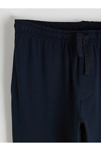 LC Waikiki Ανδρικό παντελόνι πιτζάμας Navy Blue Standard Fit, Σετ 2 τεμαχίων