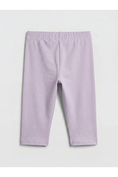 LC Waikiki Λιλά Κοριτσίστικο Καλσόν με Ελαστική Μέση