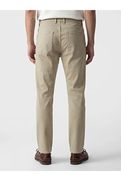 LC Waikiki Ανδρικό τζιν παντελόνι σε μπεζ χρώμα 779 με κανονική εφαρμογή