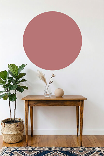 Renkli Çıktı Bohemian Circle Wall Sticker