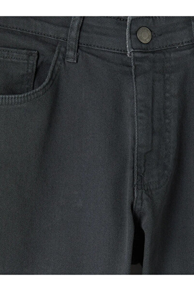 LC Waikiki Γκρι 779 Ανδρικό τζιν παντελόνι κανονικής εφαρμογής