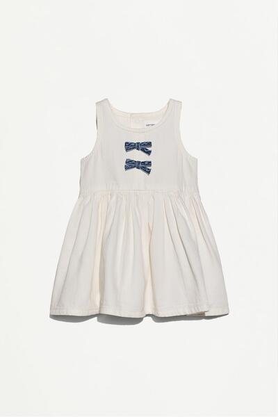 LEFTIES Fiyonklu denim elbise