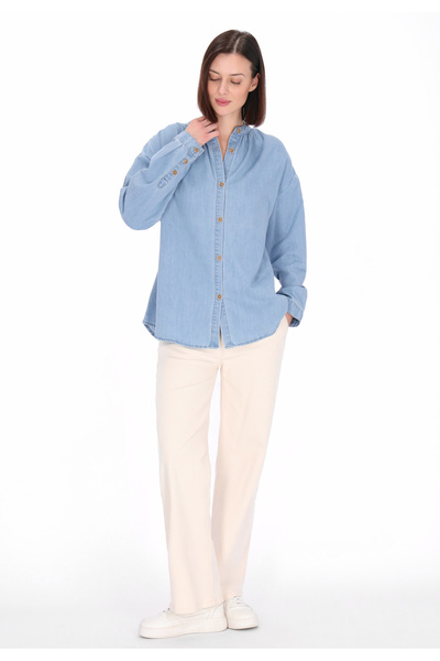 usha blue label Πουκάμισο